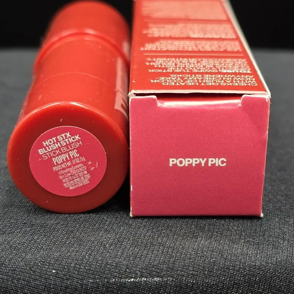 sbx Smashbox Rated Hot Stx Blush Stick POPPY PIC 0.17 OZ NEW